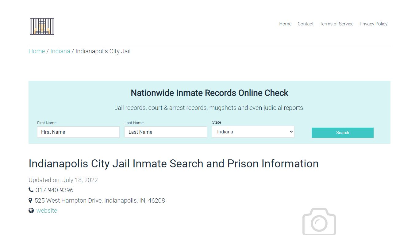 Indianapolis City Jail Inmate Search, Visitation, Phone no ...
